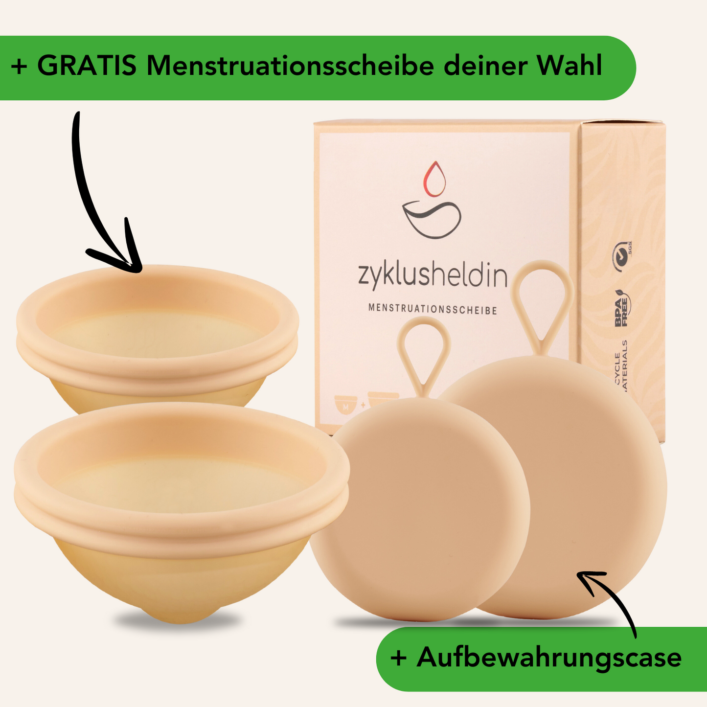 Zyklusheldin Periodenscheibe