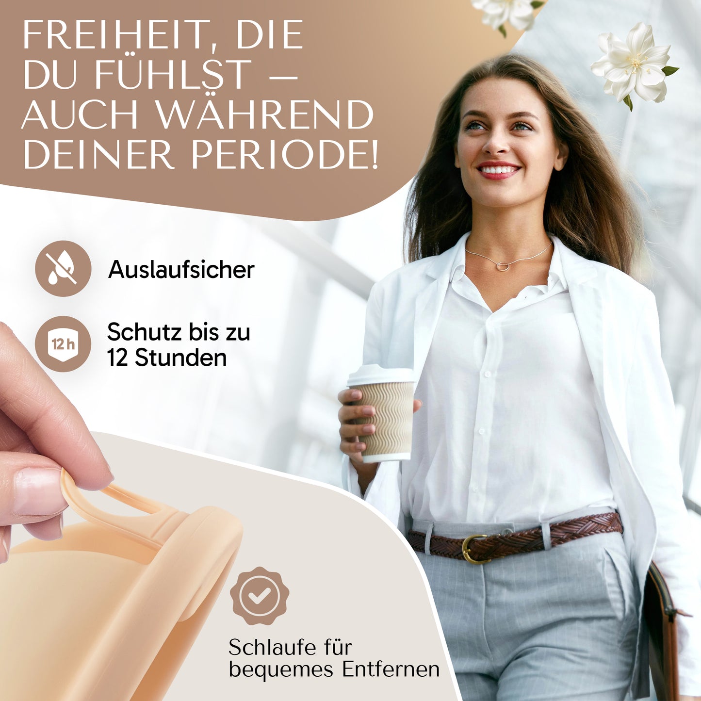 NEU Zyklusheldin Periodenscheibe mit Lasche